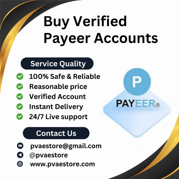 Buy Verified Payeer Accounts